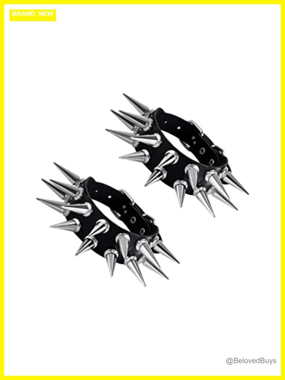 Punk Leather Cuff Bracelet Studded Wristband Goth Steampunk Adjustable